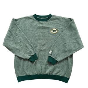 Vtg 1990s Starter NFL Green Bay Packers Crewneck Sweatshirt Size XL